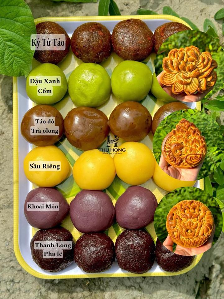 Nhân hạt sen 1 Trứng -duoc-ban-tai-Bánh Trung Thu Tươi Thu Hồng