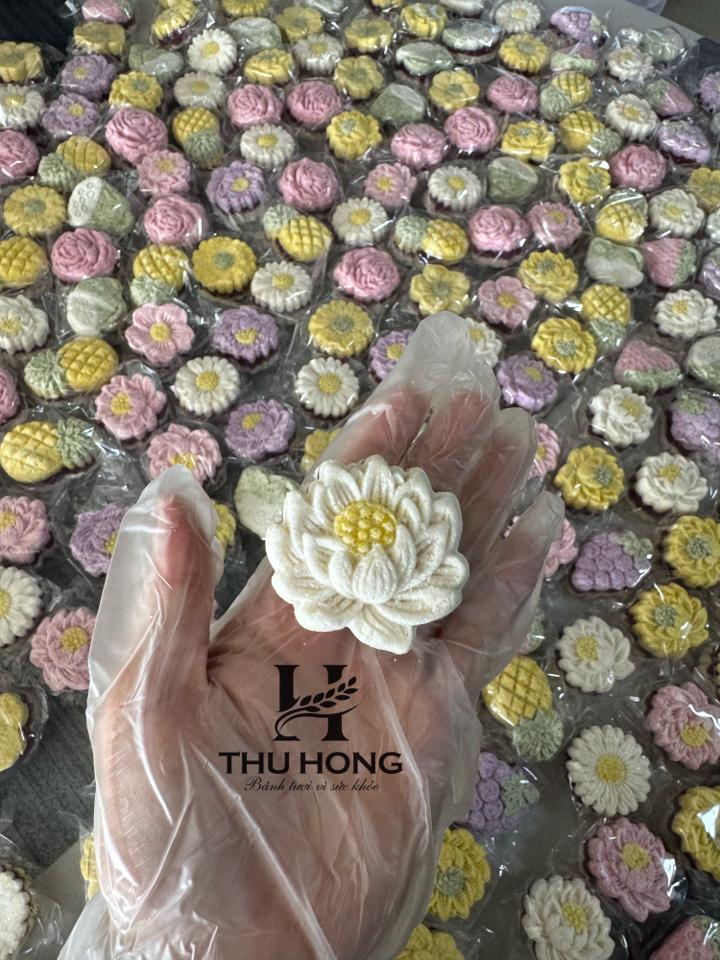 Bánh in dừa non sầu riêng ( 500gr ) -duoc-ban-tai-Bánh Trung Thu Tươi Thu Hồng