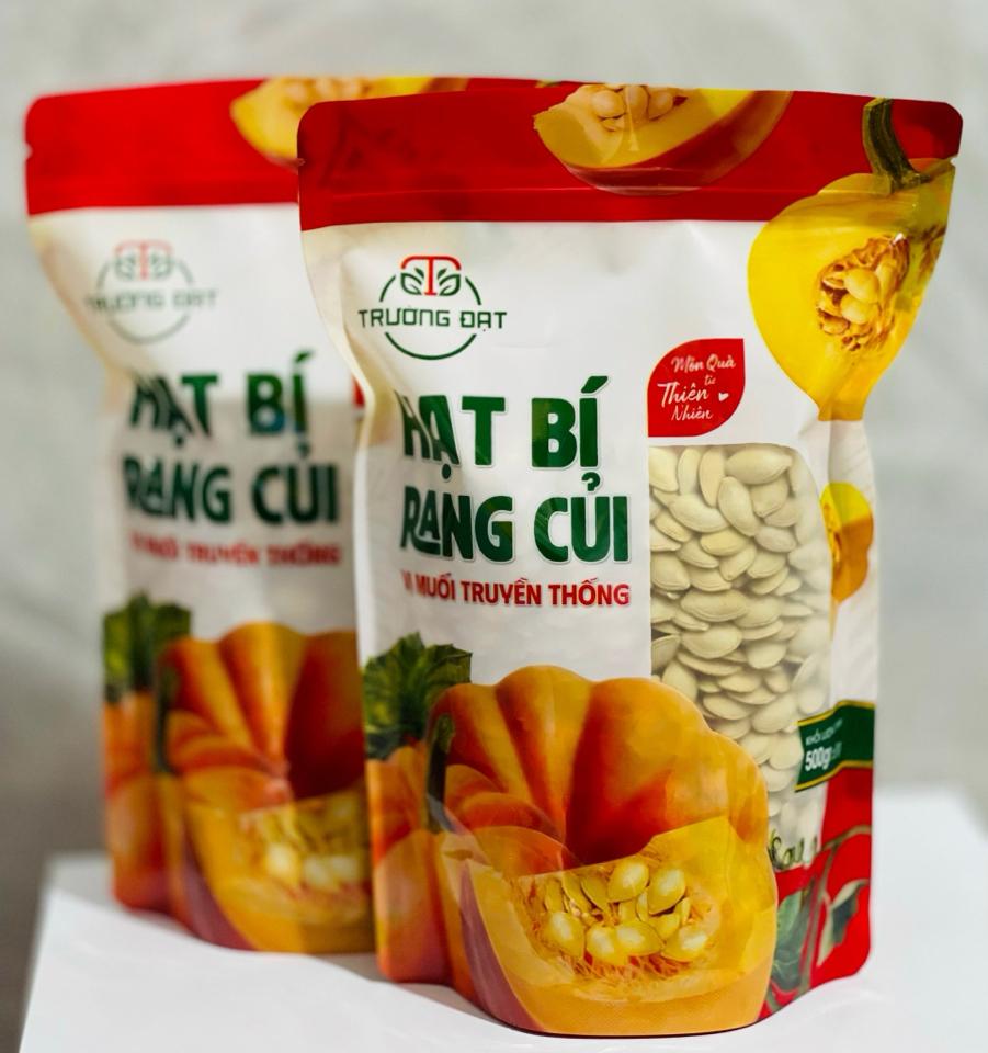 Hạt bí Trường Đạt nhãn đỏ - 500gr-duoc-ban-tai-Hạt Dưa Trường Đạt