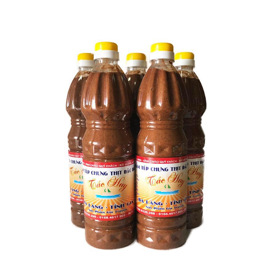 Mắm Tép Chưng Thịt 1kg/12 chai-duoc-ban-tai-Việt Hùng