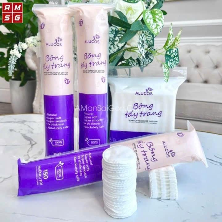 Bông tẩy trang dài 150-duoc-ban-tai-Kho sỉ thuốc, tpcn