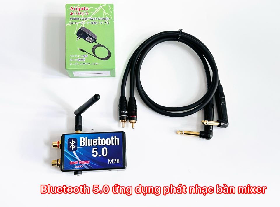 Bluetooth 5.0 sống xa trên 30m ( kèm dây 6ly)-duoc-ban-tai-VINH THỊNH AUDIO