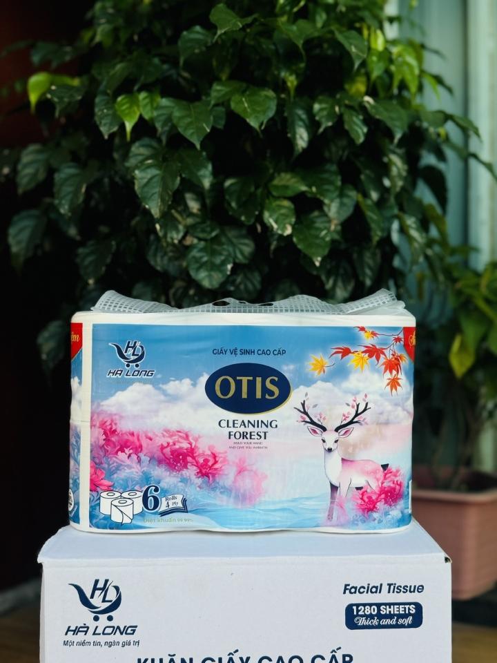 Gvs OTis 6 cuộn Hươu to-duoc-ban-tai-NPP KHĂN GIẤY ĂN GVS THƯƠNG HÀ