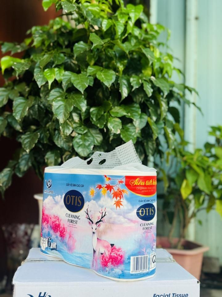 Gvs OTis 6 cuộn Hươu to-duoc-ban-tai-NPP KHĂN GIẤY ĂN GVS THƯƠNG HÀ