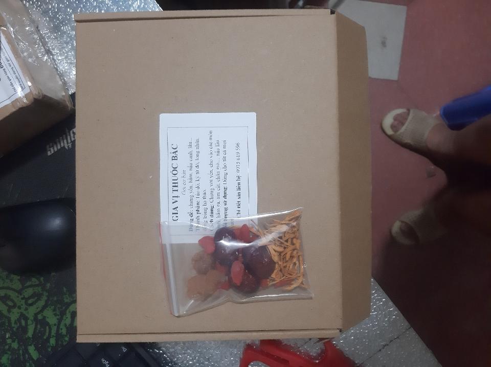 Gói gia vị chưng yến: Táo đỏ, kỷ tử, đông trùng -duoc-ban-tai-Đông y Việt Phương