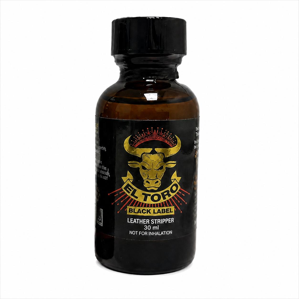 EL TORO Black Label 30ml - Leather Stripper-duoc-ban-tai-Poppers Việt Nam Store - Độc quyền Leather Strippers & VHC - 100% USA