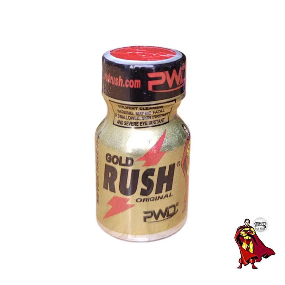 PWD Gold Rush 10ml-duoc-ban-tai-Poppers Việt Nam Pre-Order / Poppers Mỹ Giá Sỉ