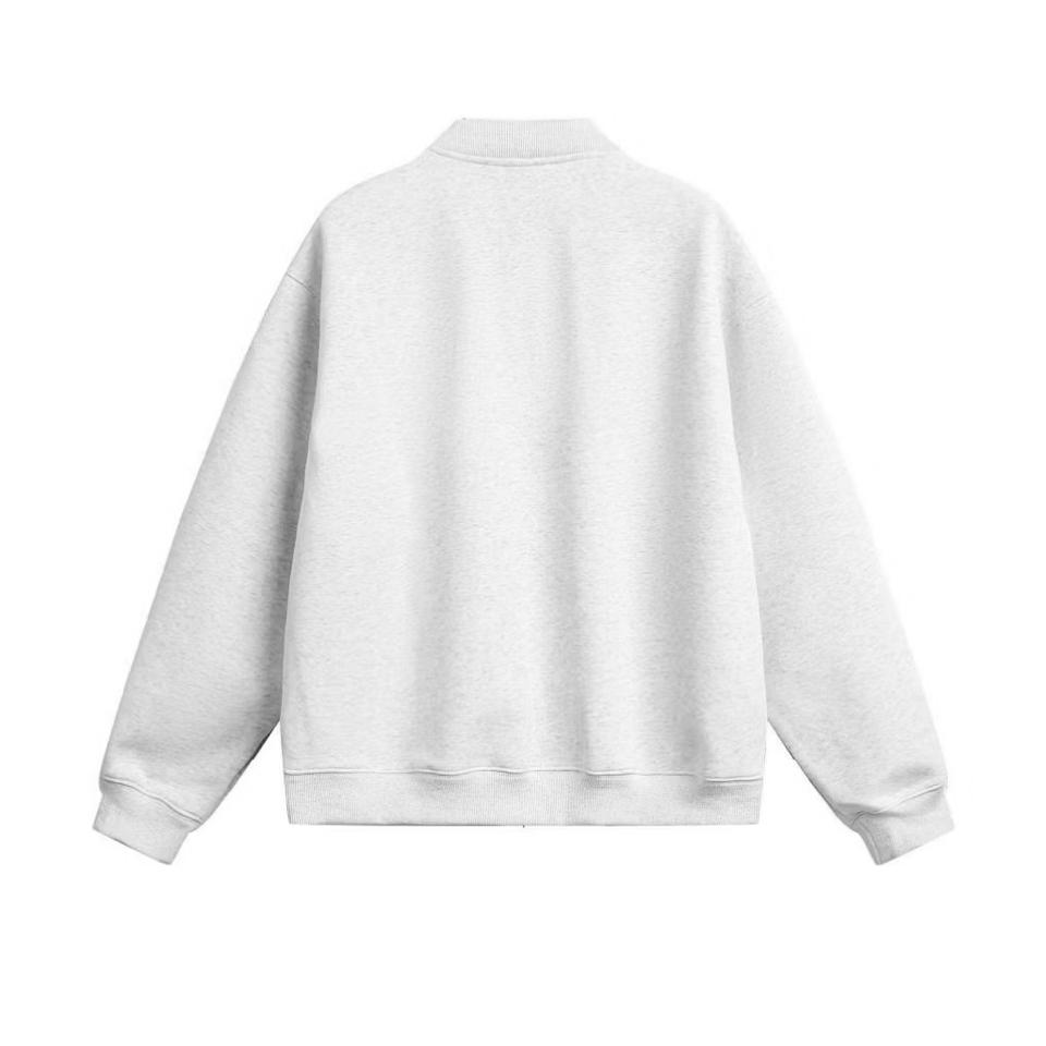 Áo Sweater Cổ Tim Cài Khuy Form Rộng Chất Liệu Nỉ 2 Da / Amee Studio Signature-duoc-ban-tai-Handsome Shop