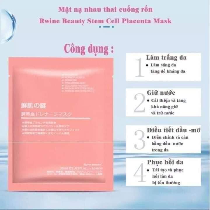 SET 10 MẶT NẠ NHAU THAI NHẬT-duoc-ban-tai-Mỹ phẩm Thùy Xuyên