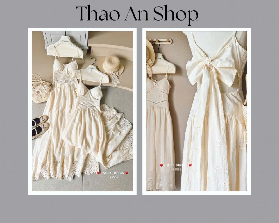 Váy dài hở lưng buộc nơ-duoc-ban-tai-Thảo An Shop