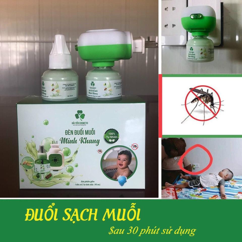 Đèn xông tinh dầu đuổi muỗi cho bé -duoc-ban-tai-Chan Chan shop