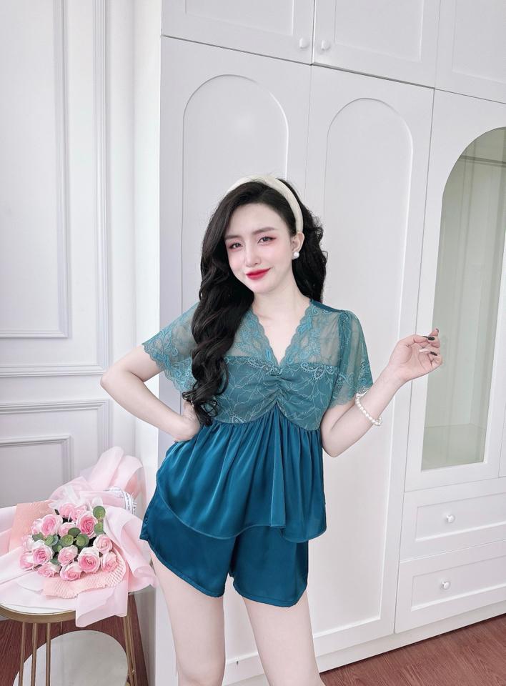 Sọt latin ren xanh đậm-duoc-ban-tai-Chan Chan shop