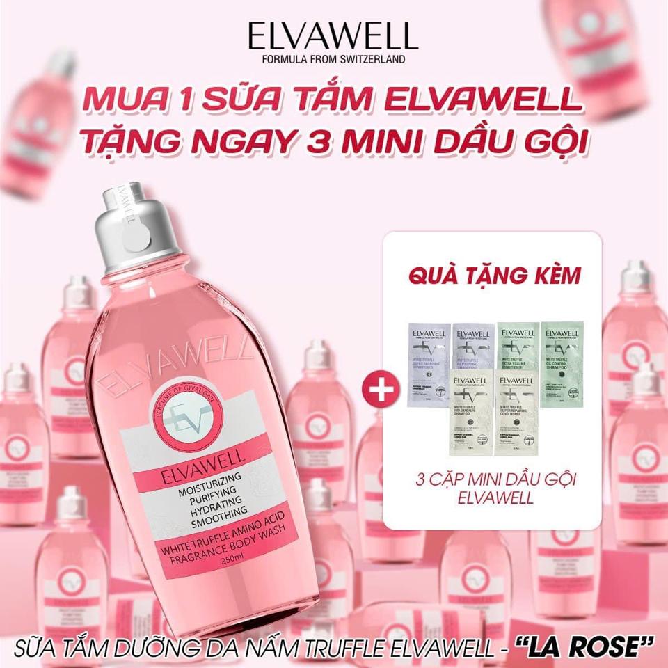 Sữa tắm nước hoa nấm trufee LA ROSE (Hồng)-duoc-ban-tai-Chan Chan shop