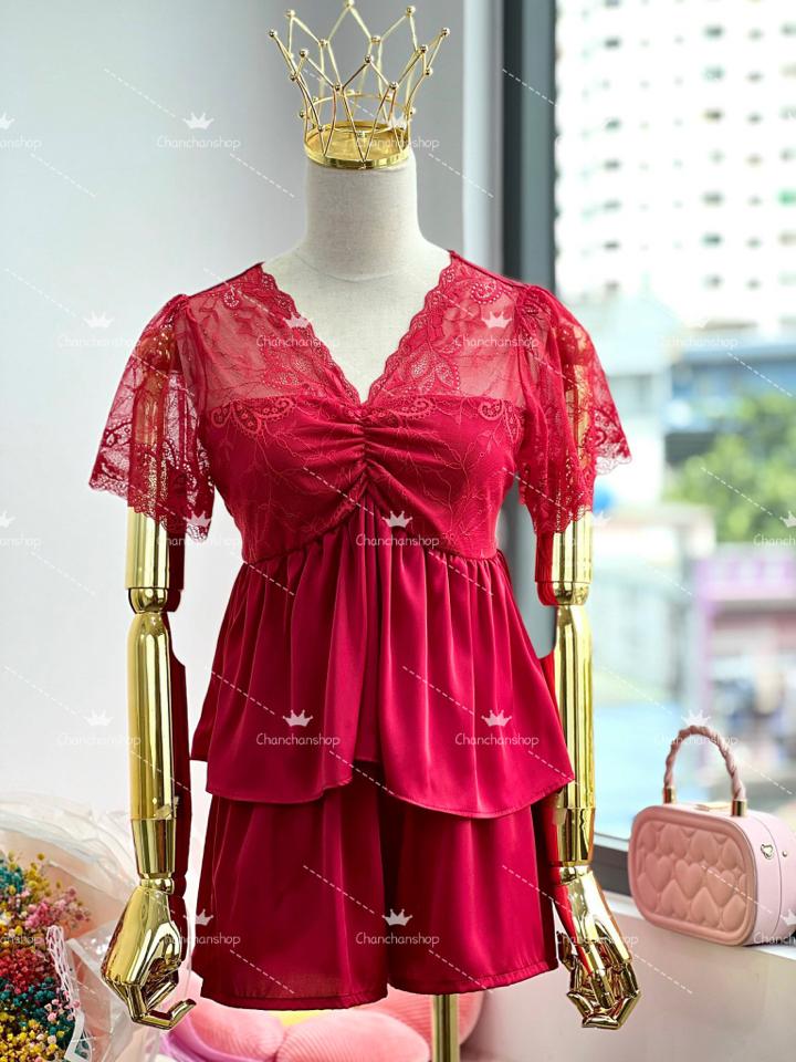 Sọt latin ren đỏ -duoc-ban-tai-Chan Chan shop