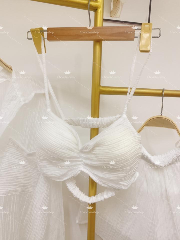 Set đi biển 3 món trắng -duoc-ban-tai-Chan Chan shop