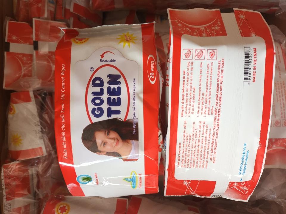 Khăn ướt xteen 20 tờ-duoc-ban-tai-KHÁNH TRANG Company