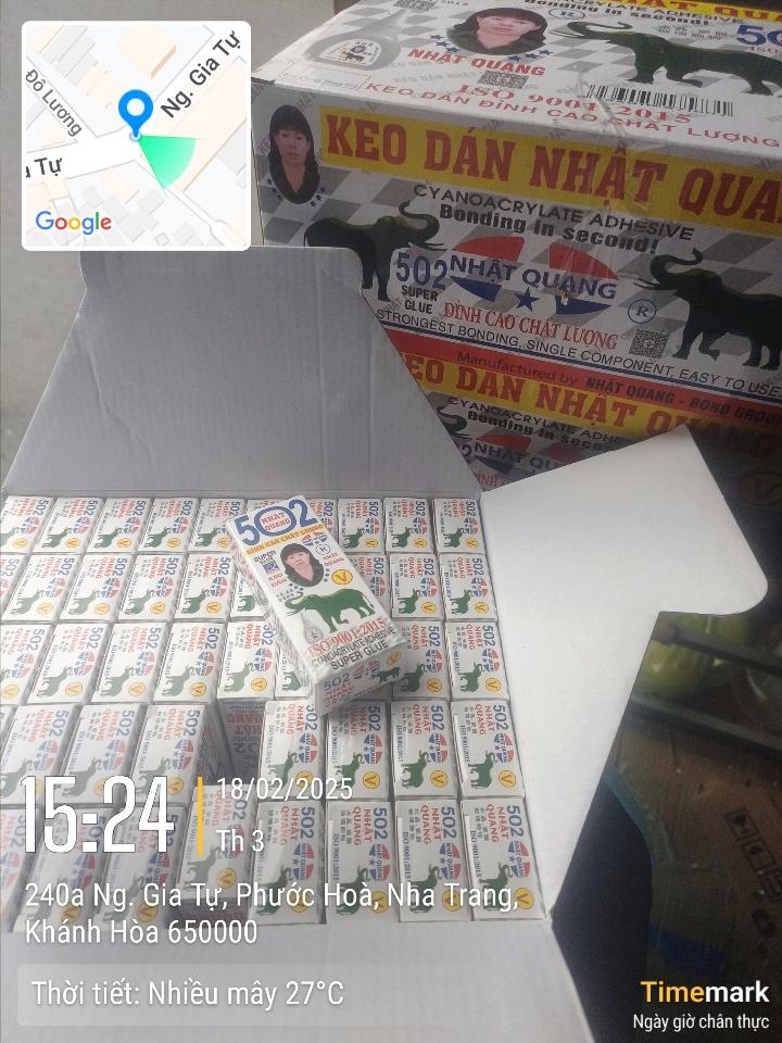 Keo 502 Nhật Quang-duoc-ban-tai-KHÁNH TRANG Company