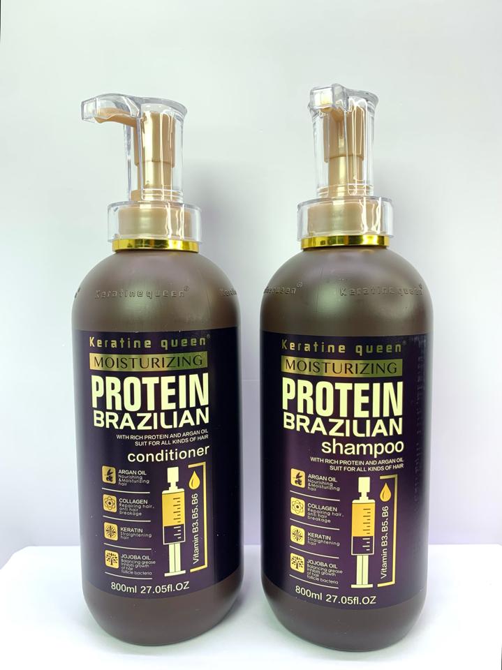 Cặp Dầu Gội Protein Brazilian – Dưỡng Tóc Bóng Khỏe, Siêu Mềm Mượt-duoc-ban-tai-MỸ PHẨM QUÂN THU