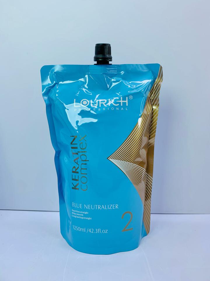 CẶP THUỐC DUỖI ÉP TÓC THẲNG PHỤC HỒI LOURICH KERATIN COMPLEX (1250ML X2) – CHUYÊN NGHIỆP SALON-duoc-ban-tai-MỸ PHẨM QUÂN THU