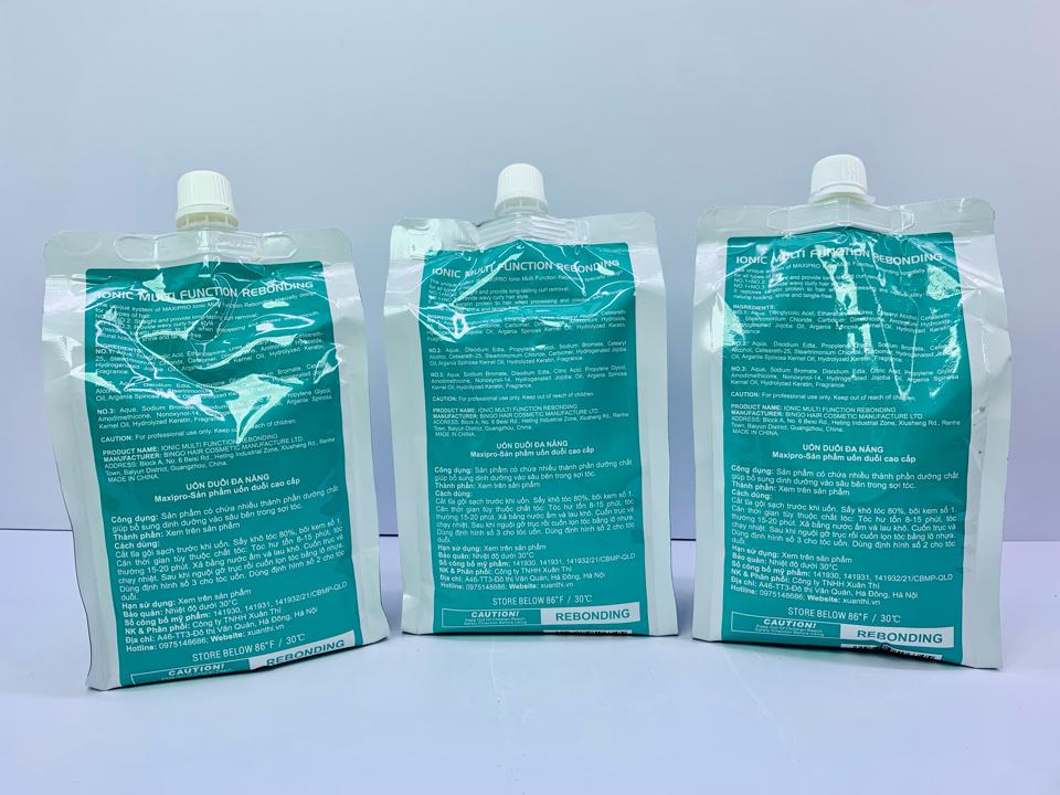 UỐN DUỖI ĐA NĂNG SIÊU DƯỠNG MAXIPRO (DẠNG TÚI 1000ML) – CHUYÊN NGHIỆP CHO SALON & CÁ NHÂN-duoc-ban-tai-MỸ PHẨM QUÂN THU