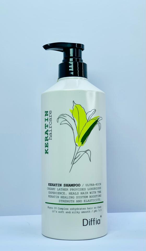 DẦU GỘI & DẦU XẢ DIFFIA KERATIN (EVUAR) 758ML – KIỀM DẦU, PHỤC HỒI & CHỐNG RỤNG TÓC-duoc-ban-tai-MỸ PHẨM QUÂN THU