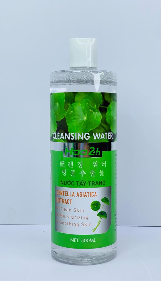 NƯỚC TẨY TRANG HOO 24H (500ML) – CHIẾT XUẤT TÍA TÔ, RAU MÁ, TRÀ XANH & B5-duoc-ban-tai-MỸ PHẨM QUÂN THU
