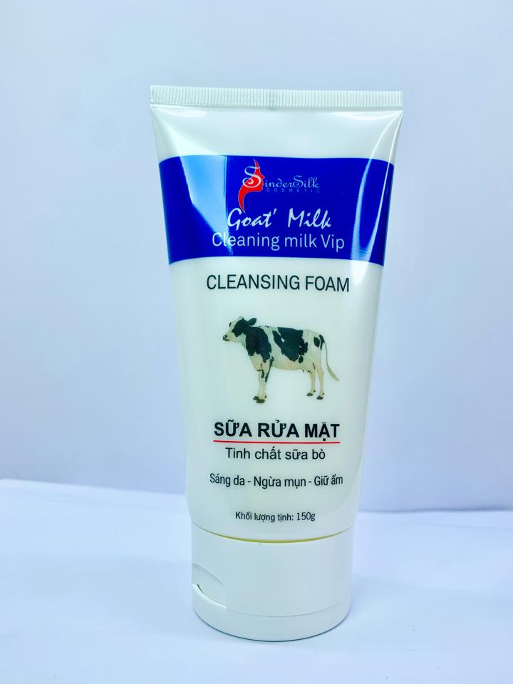 SỮA RỬA MẶT SINDERSILK (150ML) – LÀM SẠCH, DƯỠNG ẨM & SÁNG DA-duoc-ban-tai-MỸ PHẨM QUÂN THU