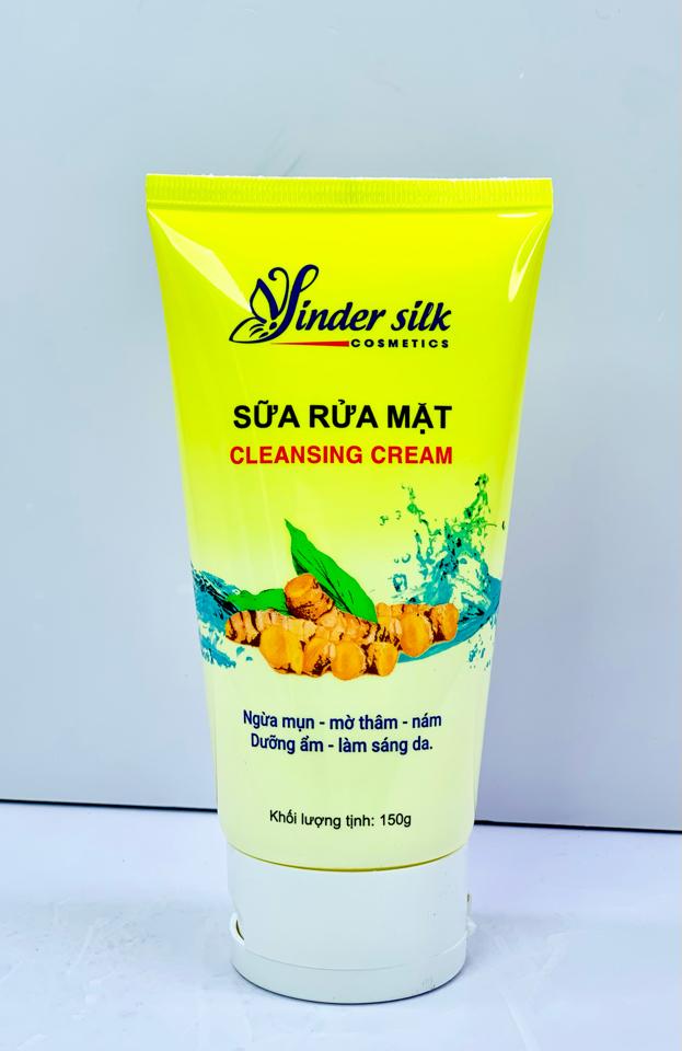 SỮA RỬA MẶT SINDERSILK (150ML) – LÀM SẠCH, DƯỠNG ẨM & SÁNG DA-duoc-ban-tai-MỸ PHẨM QUÂN THU