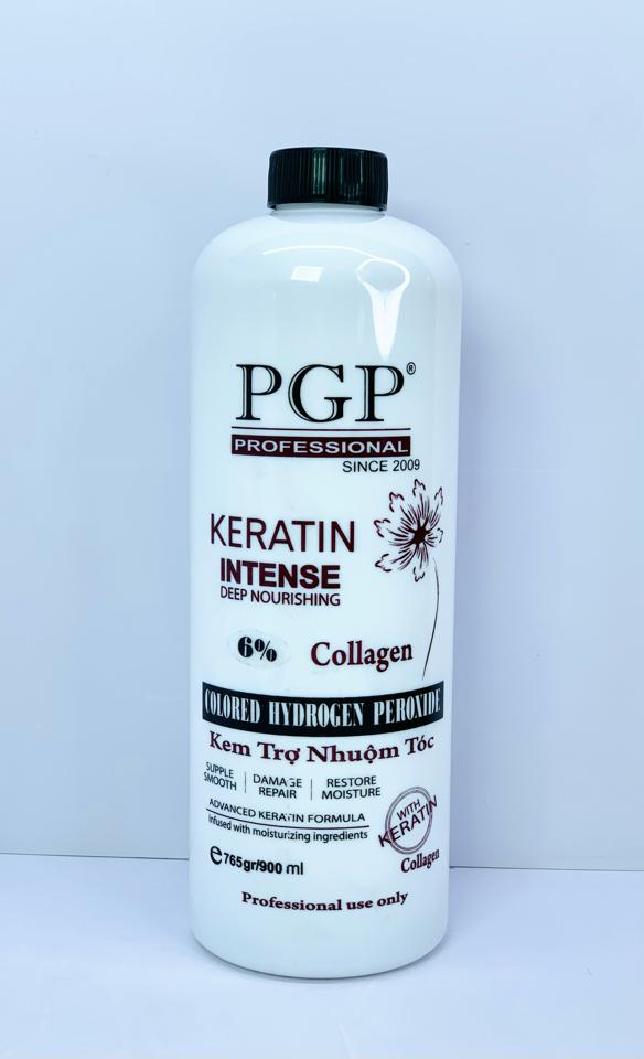OXY TRỢ NHUỘM THƠM PGP – CHỐNG RÁT, DƯỠNG TÓC KERATIN COLLAGEN (900ML)-duoc-ban-tai-MỸ PHẨM QUÂN THU