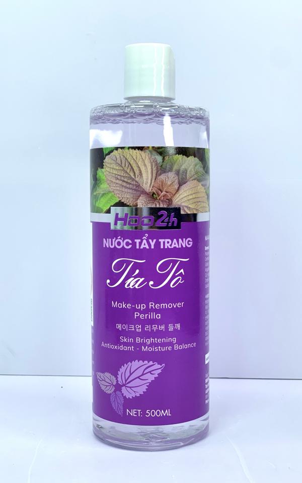 NƯỚC TẨY TRANG HOO 24H (500ML) – CHIẾT XUẤT TÍA TÔ, RAU MÁ, TRÀ XANH & B5-duoc-ban-tai-MỸ PHẨM QUÂN THU