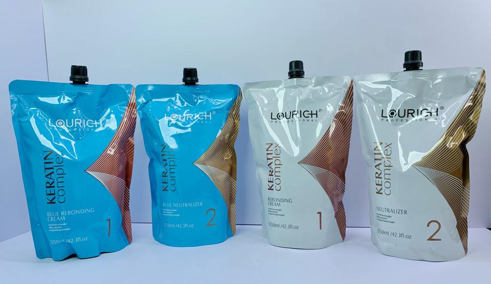 CẶP THUỐC DUỖI ÉP TÓC THẲNG PHỤC HỒI LOURICH KERATIN COMPLEX (1250ML X2) – CHUYÊN NGHIỆP SALON-duoc-ban-tai-MỸ PHẨM QUÂN THU