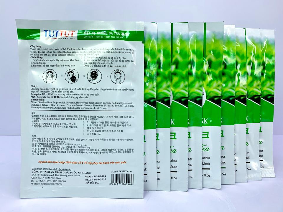 Mặt Nạ Dưỡng Ẩm, Trắng Da, Ngăn Ngừa Lão Hóa TUTTUT – Bí Quyết Cho Làn Da Hoàn Hảo-duoc-ban-tai-MỸ PHẨM QUÂN THU