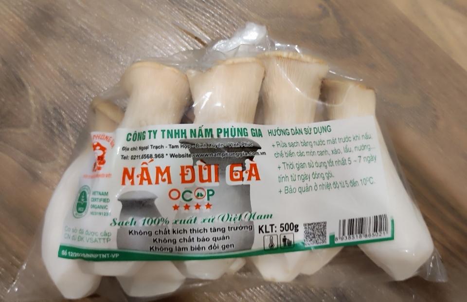 Nấm đùi gà 500g-duoc-ban-tai-Shop tươi sạch Nhật Anh