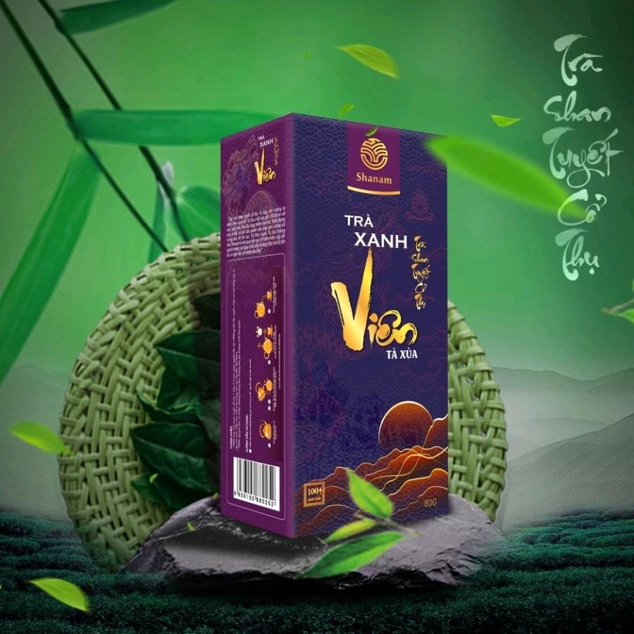 Trà Xanh Viên Shanam 80g / Shanam Green Tea Pearls 80g-duoc-ban-tai-Vietnam Product Ambassdor