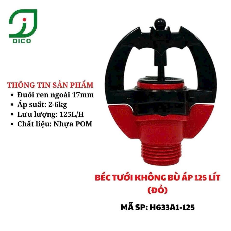 Béc tưới đỏ 633A1-KBA-duoc-ban-tai-CỬA HÀNG THẢO PHƯƠNG