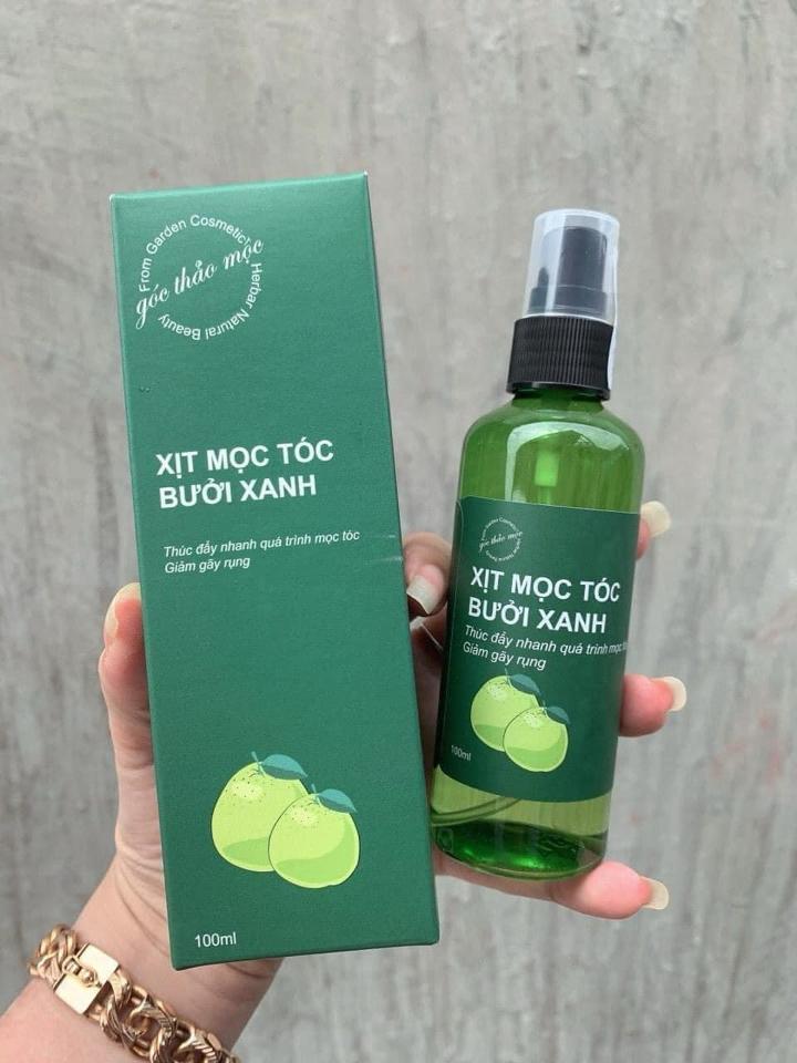 Xịt tóc bưởi xanh kích thích mọc tóc  -duoc-ban-tai-TỔNG KHO TRẦN DUNG