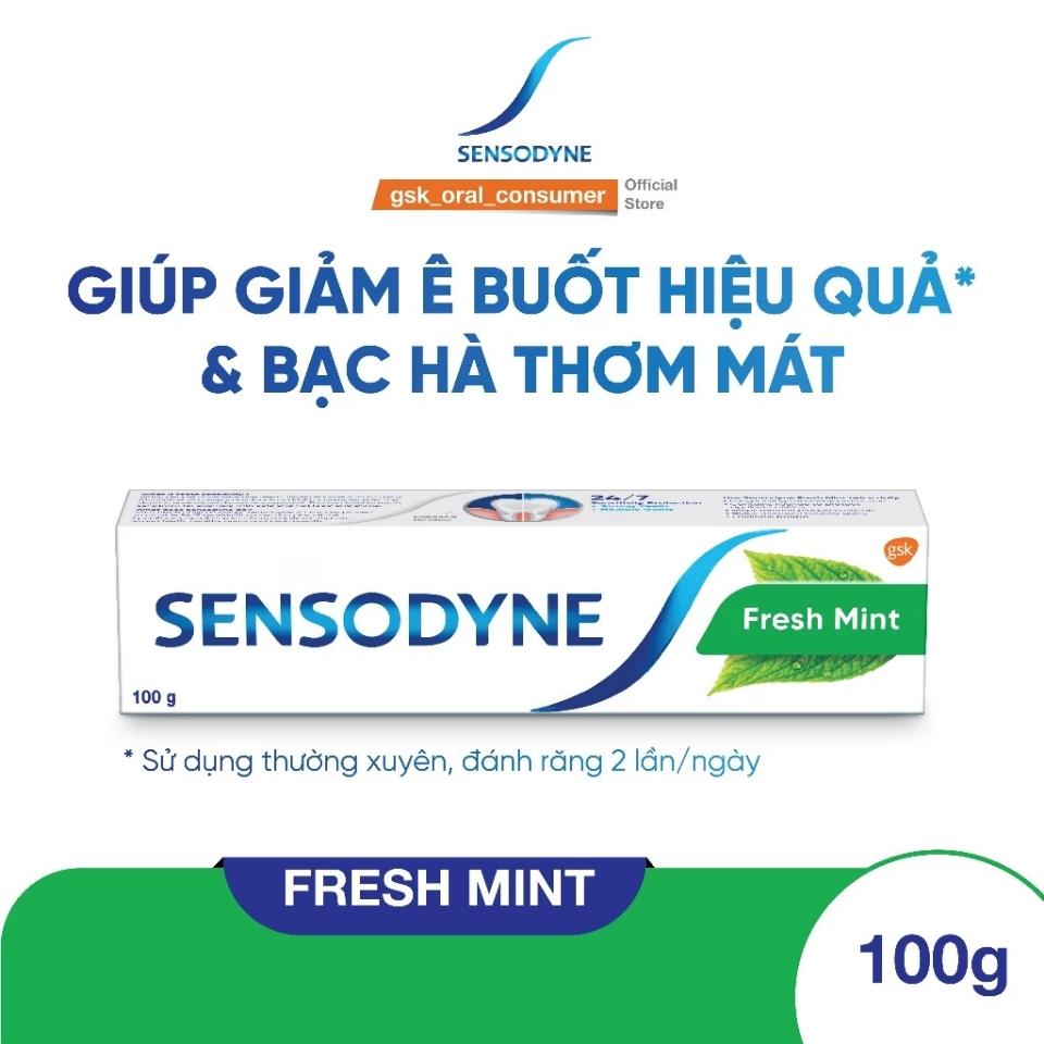 Kem Đánh Răng Sensodyne Fresh Mint Bạc Hà The Mát-duoc-ban-tai-TỔNG KHO TRẦN DUNG