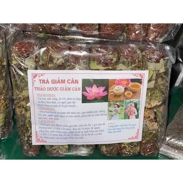 Trà lá nam 10 vị giảm cân -duoc-ban-tai-TỔNG KHO TRẦN DUNG