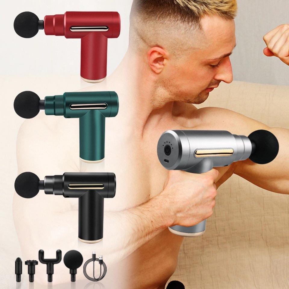 Súng Massage Đấm Lưng Cầm Tay Đa Năng - Sử Dụng Cổ Vai Gáy 4 Đầu 6 Chế Độ-duoc-ban-tai-TỔNG KHO TRẦN DUNG