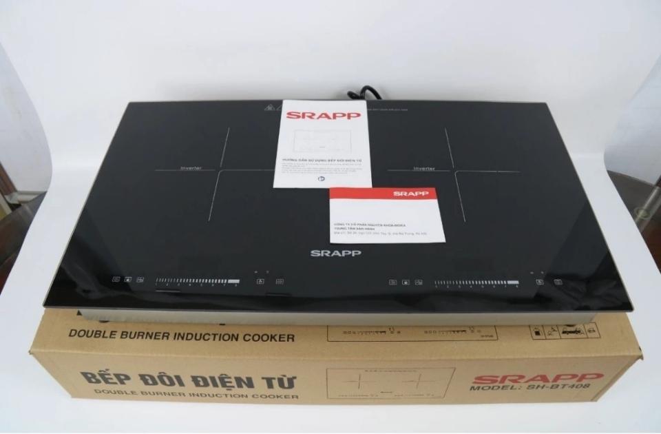 BẾP ĐIỆN TỪ ĐÔI SRAPP - BT480, INVEARTER-duoc-ban-tai-TỔNG KHO TRẦN DUNG