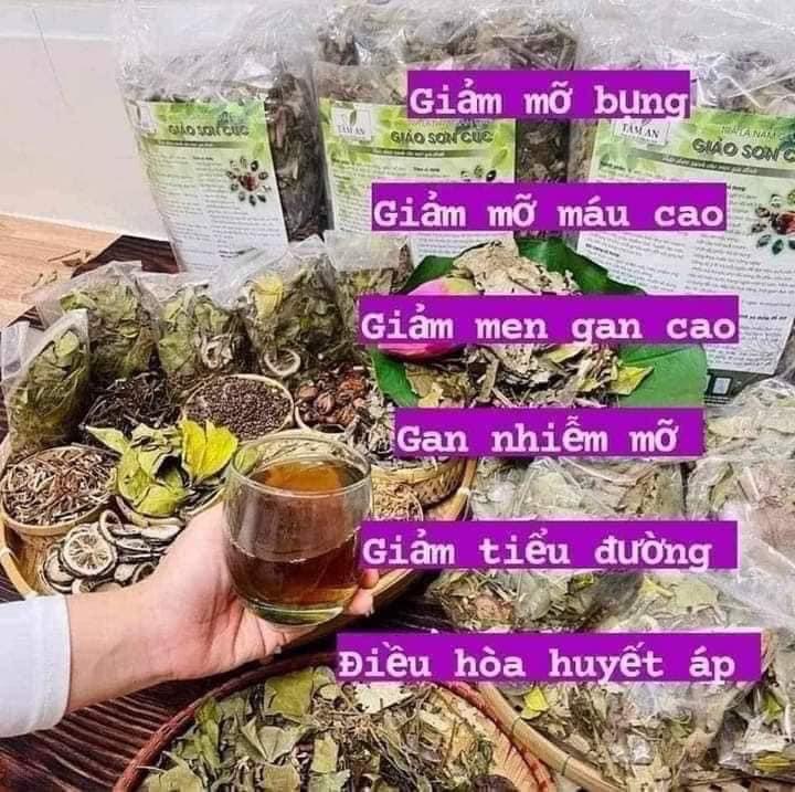 Trà lá nam 10 vị giảm cân -duoc-ban-tai-TỔNG KHO TRẦN DUNG