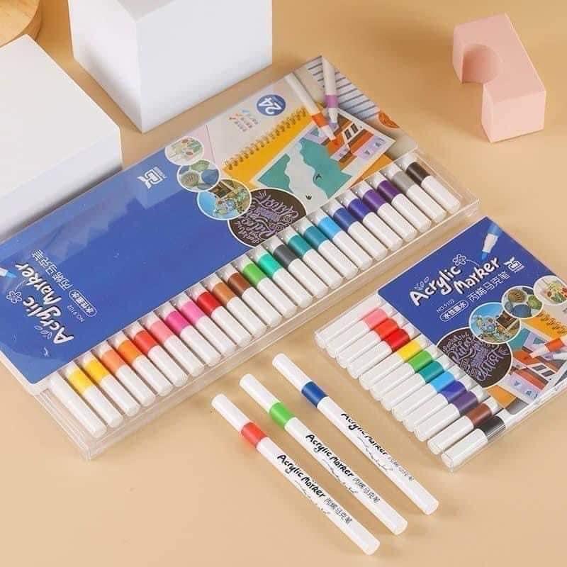 Bộ bút màu Acrylic 60 màu -duoc-ban-tai-TỔNG KHO TRẦN DUNG