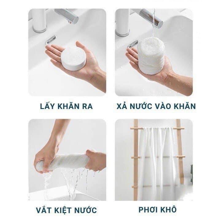 Khăn nén tắm 70*140 -duoc-ban-tai-TỔNG KHO TRẦN DUNG