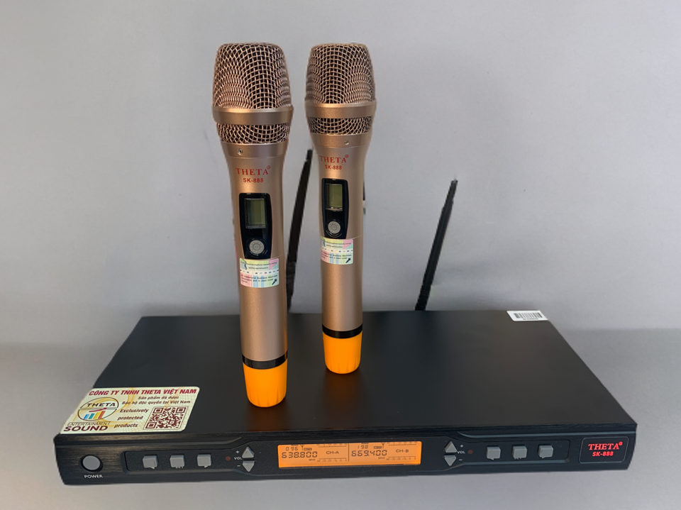 Micro không dây THETA sk888-duoc-ban-tai-Duy Hậu Audio