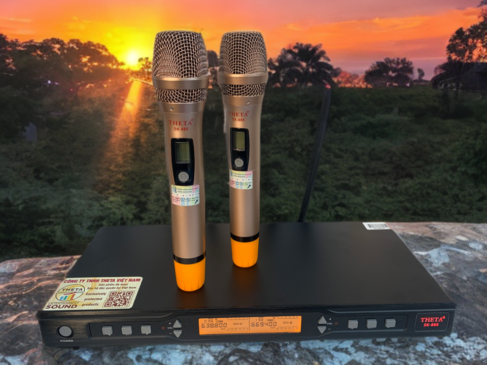 Micro không dây THETA sk888-duoc-ban-tai-Duy Hậu Audio