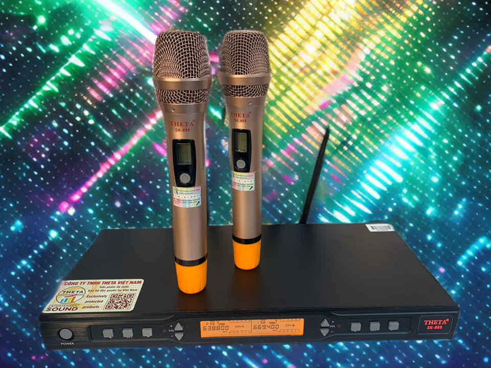 Micro không dây THETA sk888-duoc-ban-tai-Duy Hậu Audio