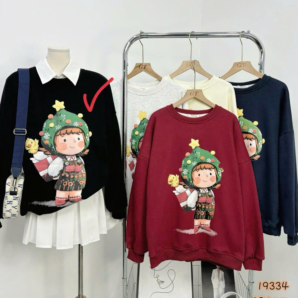 Áo nỉ cổ tròn GS-duoc-ban-tai-Nilasa Boutique