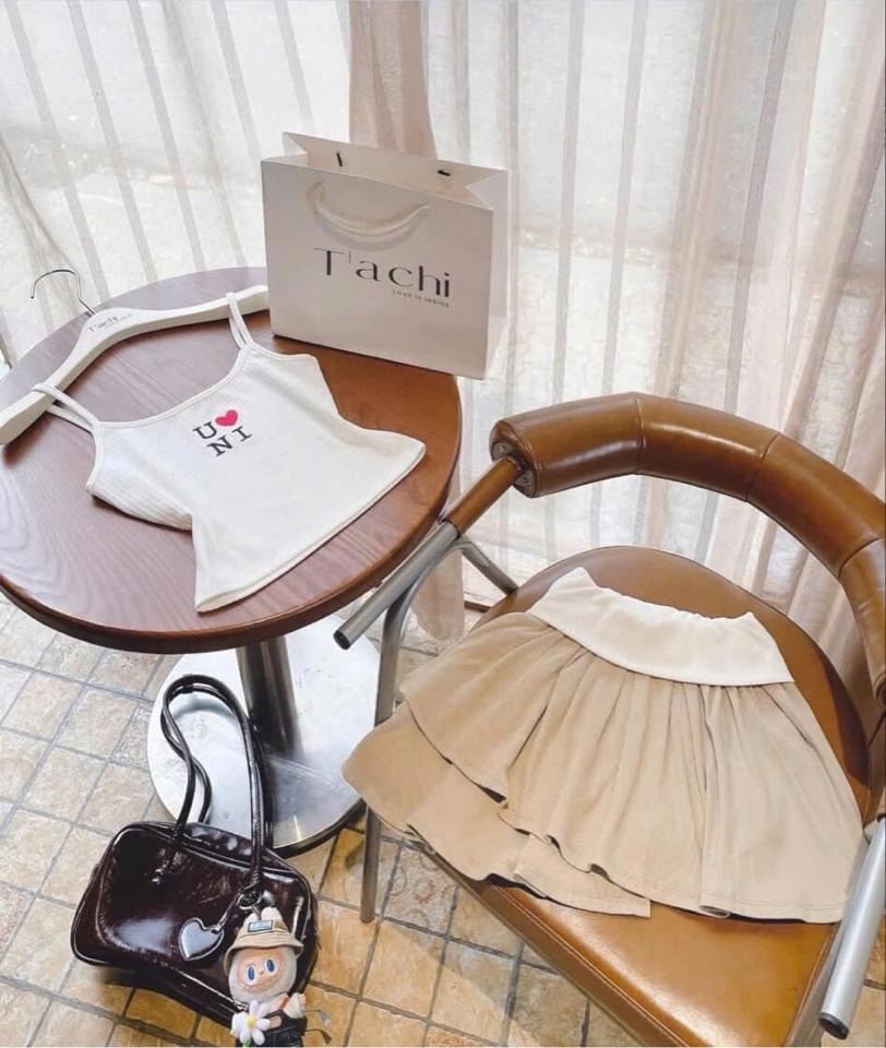 Set nâu (áo dây + CV)-duoc-ban-tai-Nilasa Boutique