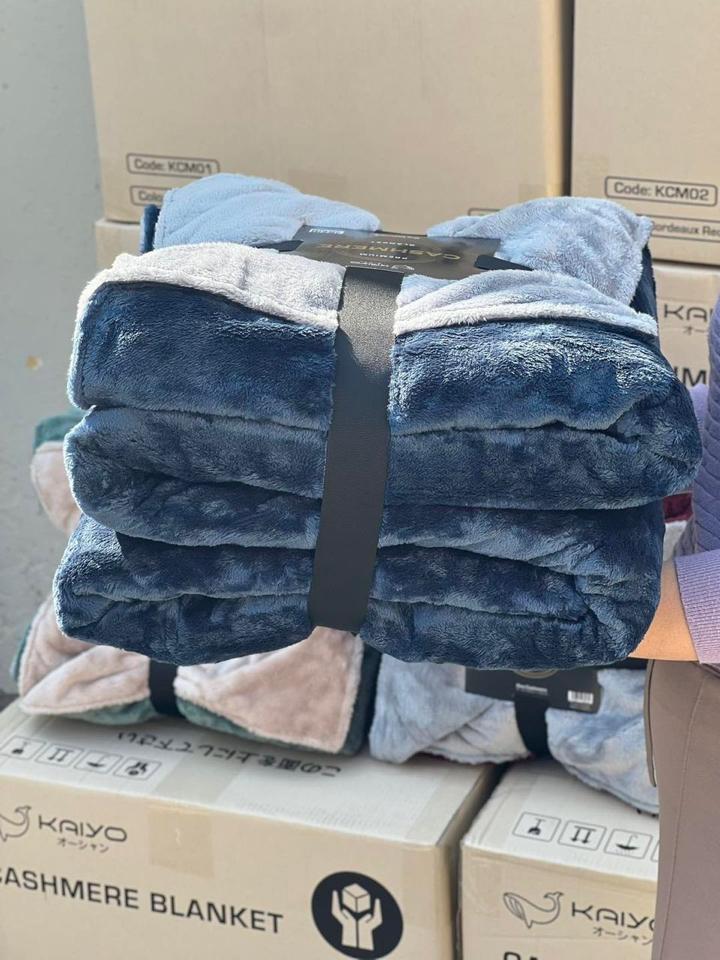 Chăn Cashmere lông dê prenium KAIYO Nhật-duoc-ban-tai-BÁCH HOÁ ATM