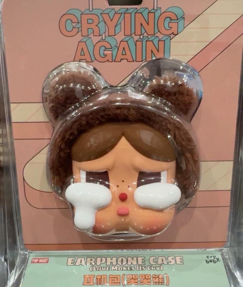 EARPHONE BAG - CRYBABY HÌNH MẶT GẤU 🐻 -duoc-ban-tai-MUZI FRIENDS